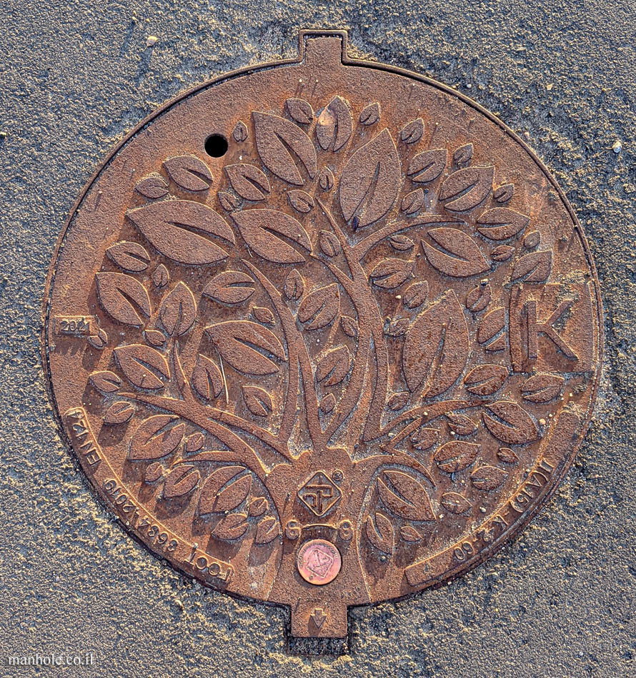 Saint Petersburg - Sewage - cover with a background of leaves