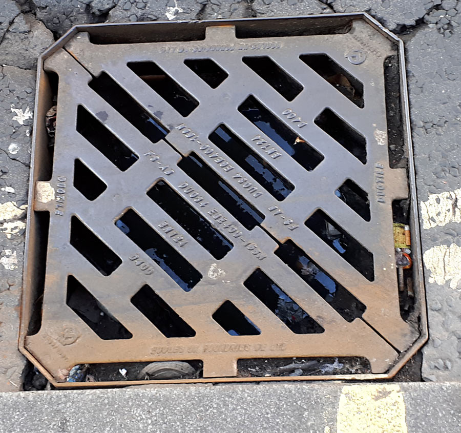 London - drainage - diagonal 2