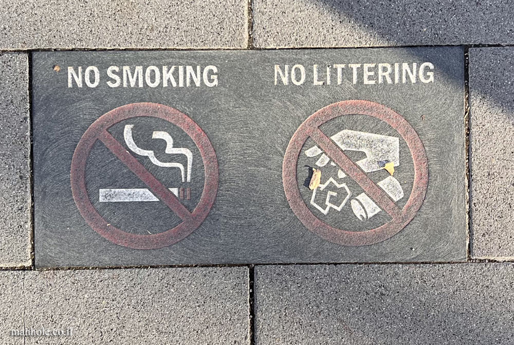 Sapporo - no smoking and no Littering
