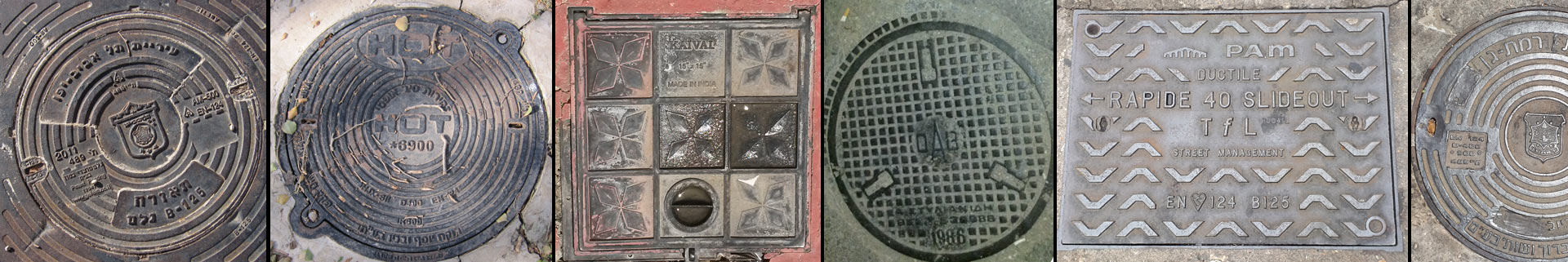 Various manholes Various