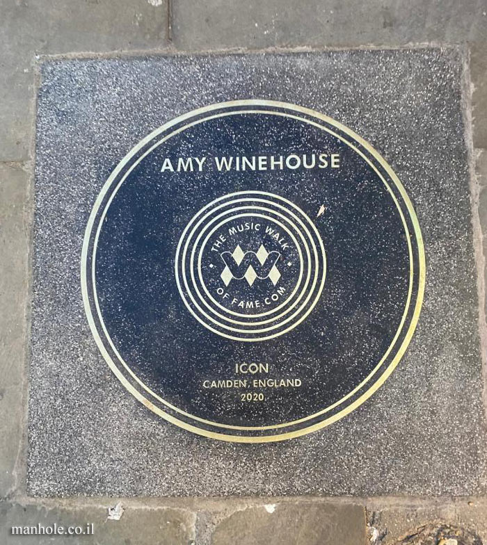 London - The music walk of fame - Amy Winehouse