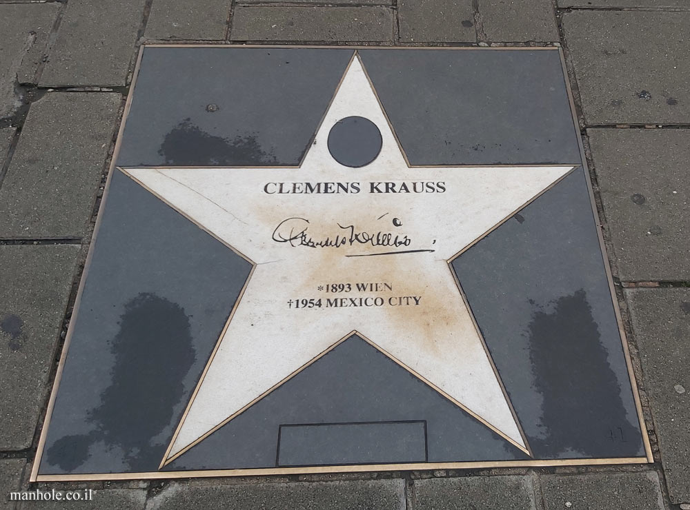 Vienna - Walk of Fame - Clemens Krauss