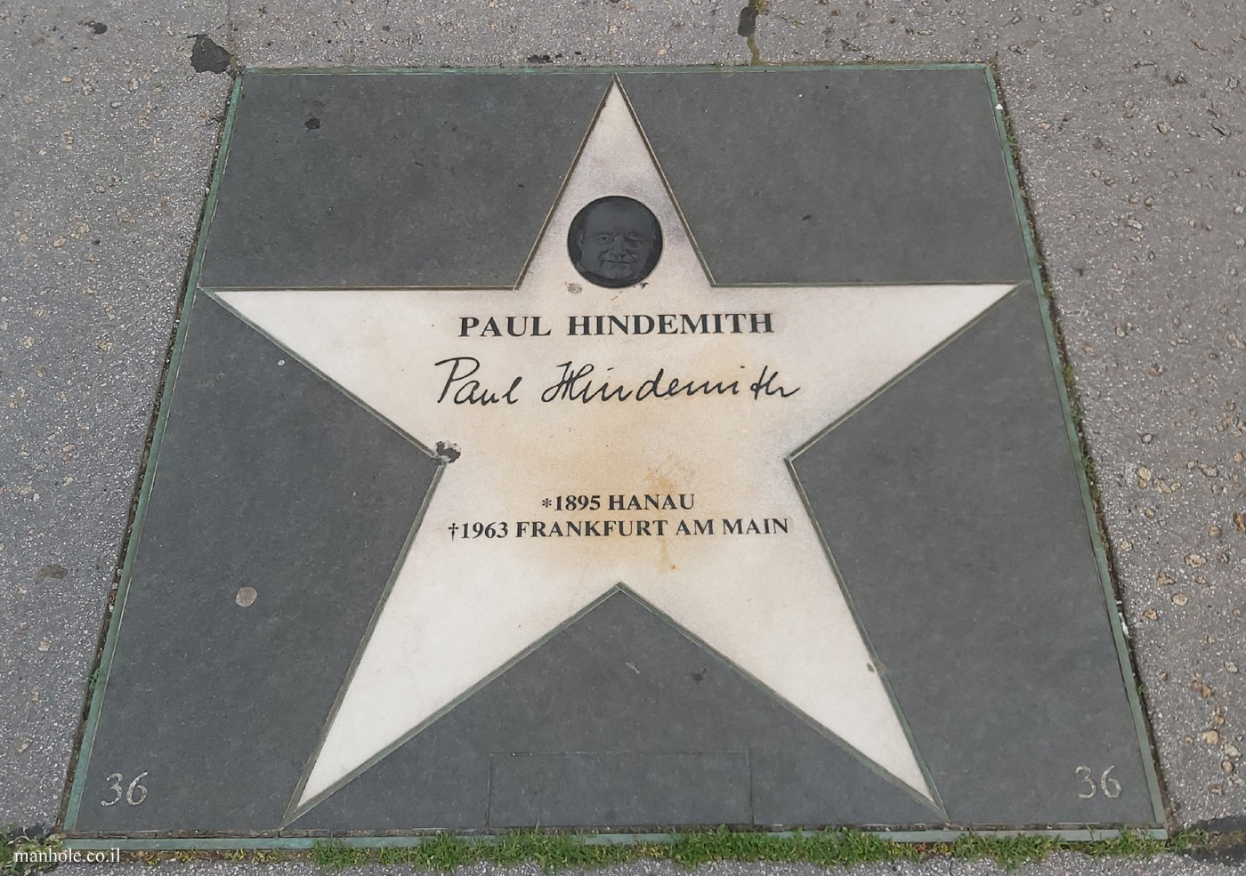 Vienna - Walk of Fame - Paul Hindemith