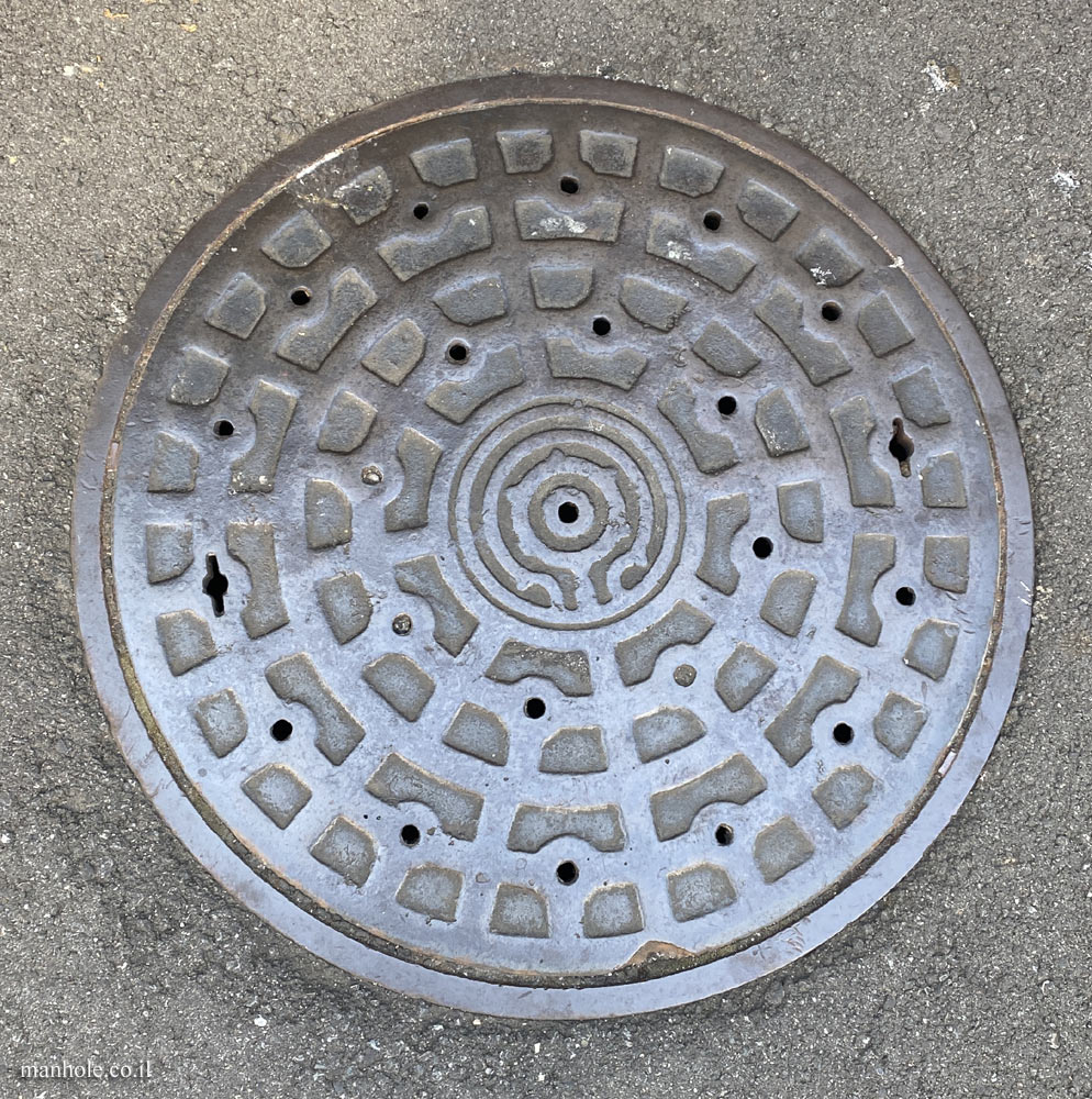 Tokyo - Shinjuku - symbol surrounded by circles